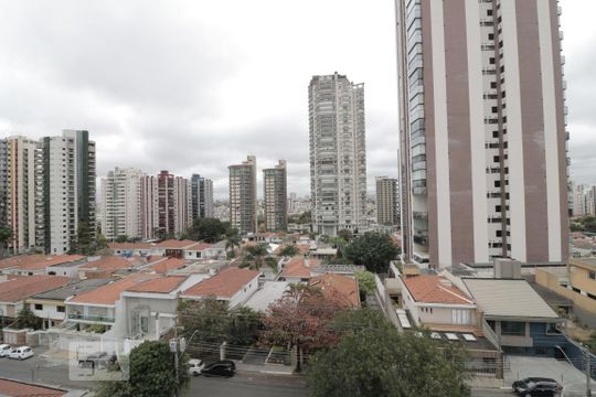 Vista da Sacada da Sala de Estar de apartamento à venda com 4 quartos, 270m² em Jardim Anália Franco, São Paulo
