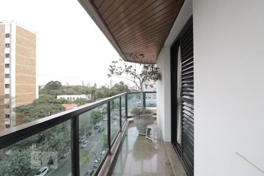 Sacada da Suite 2 de apartamento à venda com 4 quartos, 270m² em Jardim Anália Franco, São Paulo