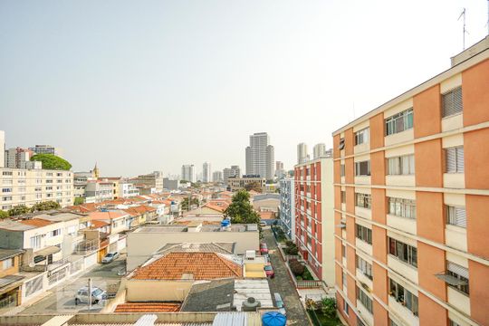 Vista da sala de apartamento para alugar com 3 quartos, 77m² em Vila Prudente, São Paulo
