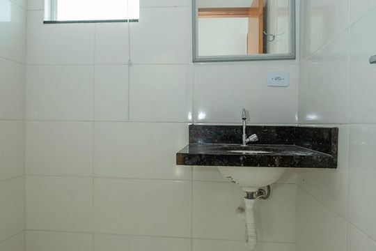Banheiro de kitnet/studio para alugar com 1 quarto, 34m² em Vila Formosa, São Paulo