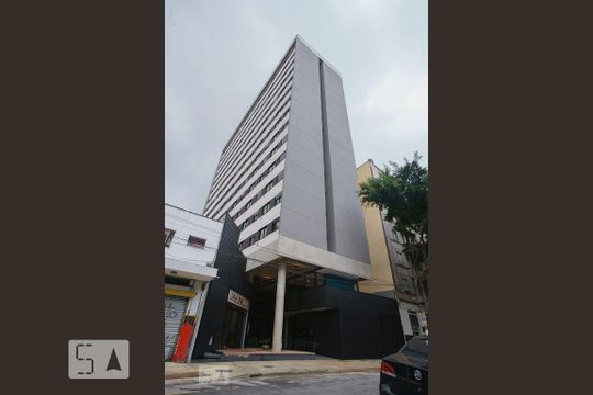 Fachada de apartamento para alugar com 1 quarto, 25m² em Vila Buarque, São Paulo