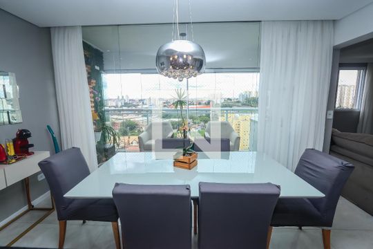 Sala de Jantar de apartamento para alugar com 2 quartos, 70m² em Parque Assunção, Taboão da Serra