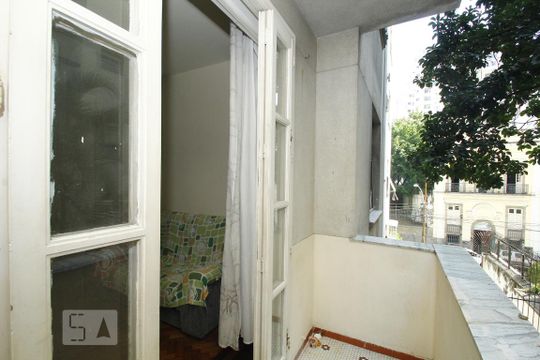 Varanda da Sala de apartamento para alugar com 2 quartos, 76m² em Glória, Rio de Janeiro