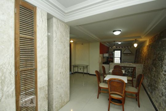 Área comum - Salão de festas de apartamento para alugar com 2 quartos, 76m² em Glória, Rio de Janeiro
