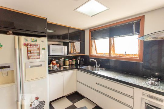 Cozinha de apartamento para alugar com 3 quartos, 110m² em Centro, Canoas