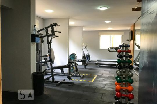 Área comum - Academia de apartamento à venda com 1 quarto, 35m² em Vila Moraes, São Paulo
