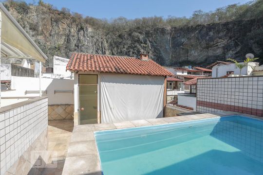 Área comum - Piscina de casa de condomínio à venda com 3 quartos, 122m² em Vila Isabel, Rio de Janeiro