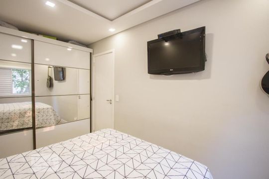 Quarto 1 de apartamento à venda com 2 quartos, 52m² em Jardim Casablanca, São Paulo
