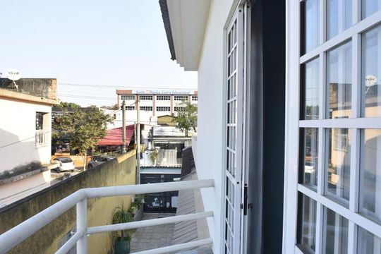 Varanda da Suíte 1 de apartamento à venda com 3 quartos, 390m² em Taquara, Rio de Janeiro