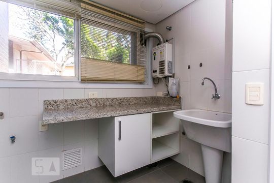 Área de Serviço de apartamento à venda com 3 quartos, 189m² em Cristal, Porto Alegre