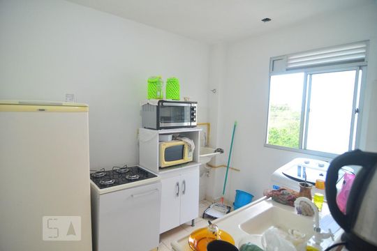 Cozinha de apartamento à venda com 2 quartos, 55m² em São José, Canoas