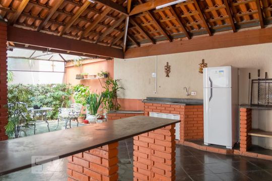 Área comum - Churrasqueira de apartamento para alugar com 3 quartos, 150m² em Vila Mariza, São Bernardo do Campo