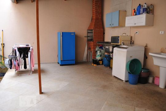 Área de serviço de casa à venda com 2 quartos, 130m² em Vila Santa Teresa, São Paulo