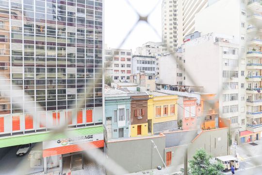 Vista de apartamento para alugar com 1 quarto, 28m² em Bela Vista, São Paulo