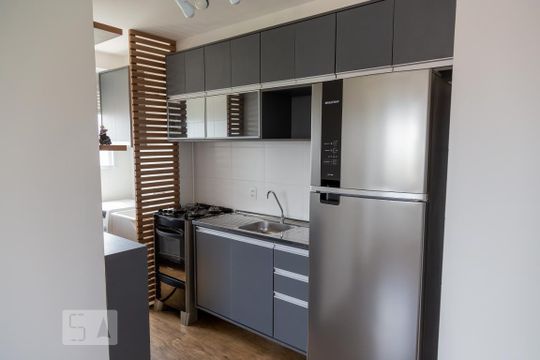 Cozinha / Lavanderia de apartamento para alugar com 2 quartos, 41m² em Jardim Alvorada (zona Oeste), São Paulo