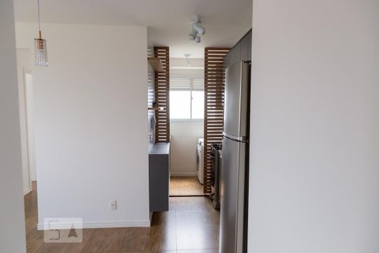 Sala Cozinha de apartamento para alugar com 2 quartos, 41m² em Jardim Alvorada (zona Oeste), São Paulo