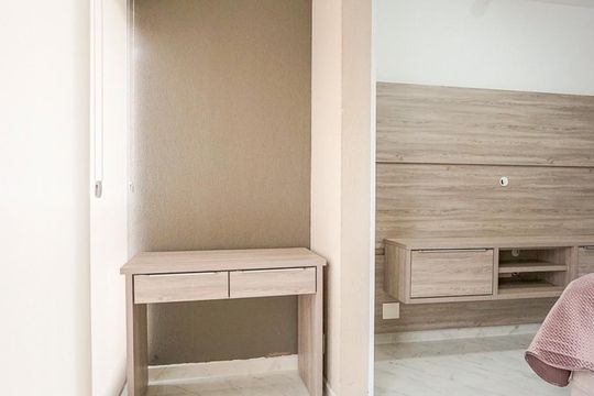 Varanda de kitnet/studio para alugar com 1 quarto, 24m² em Tatuapé, São Paulo