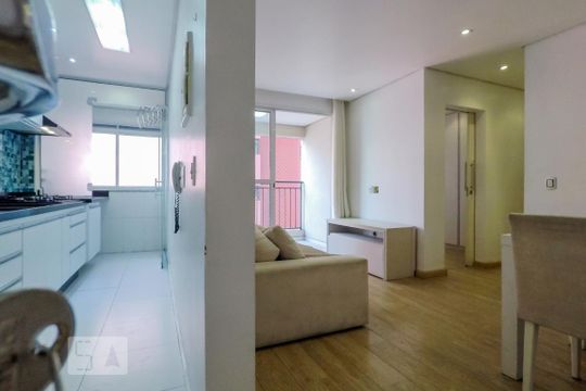 Cozinha de apartamento para alugar com 2 quartos, 55m² em Ipiranga, São Paulo