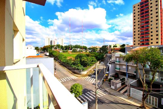 Vista da Varanda de apartamento à venda com 2 quartos, 58m² em Vila Curuçá, Santo André