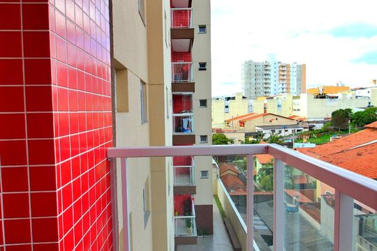 Varanda de apartamento à venda com 2 quartos, 58m² em Vila Curuçá, Santo André