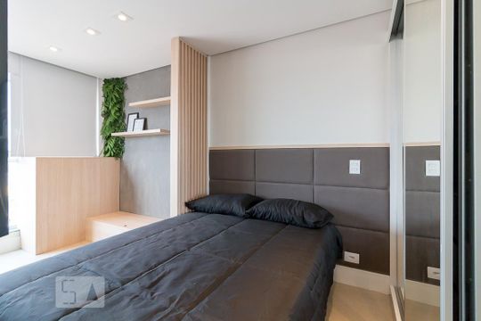 Banheiro do Quarto 1 de kitnet/studio para alugar com 1 quarto, 28m² em Centro, Guarulhos