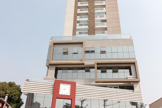 Fachada do prédio de kitnet/studio para alugar com 1 quarto, 28m² em Centro, Guarulhos