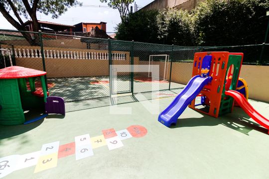 Área comum - Playground de apartamento para alugar com 2 quartos, 58m² em Jardim Umarizal, São Paulo