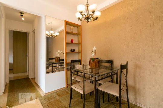 Sala de apartamento para alugar com 2 quartos, 60m² em Chácara Califórnia, São Paulo