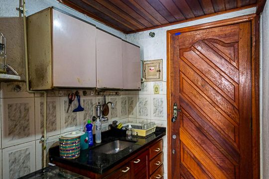 Cozinha de kitnet/studio para alugar com 1 quarto, 33m² em Centro, Niterói
