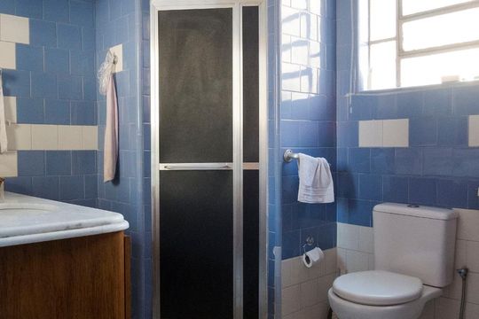 Banheiro da Suíte de apartamento à venda com 3 quartos, 141m² em Santana, Porto Alegre