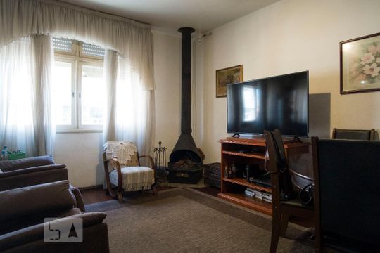 Sala de apartamento à venda com 3 quartos, 141m² em Santana, Porto Alegre