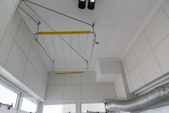 Lavanderia de apartamento para alugar com 3 quartos, 100m² em José Menino, Santos