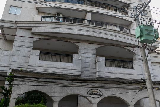 Fachada de apartamento para alugar com 3 quartos, 100m² em José Menino, Santos