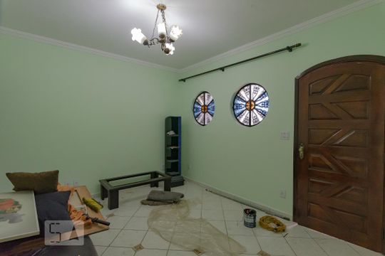 Sala de casa para alugar com 1 quarto, 70m² em Jardim do Trevo, Campinas