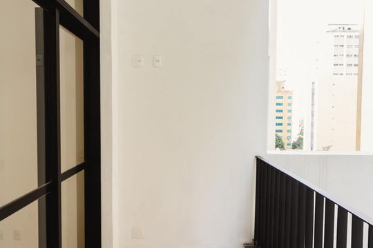 Varanda de kitnet/studio para alugar com 1 quarto, 33m² em Perdizes, São Paulo