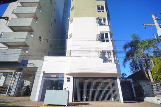 Fachada de kitnet/studio para alugar com 1 quarto, 28m² em Pátria Nova, Novo Hamburgo