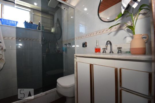 Banheiro Social de apartamento à venda com 3 quartos, 85m² em Lins de Vasconcelos, Rio de Janeiro