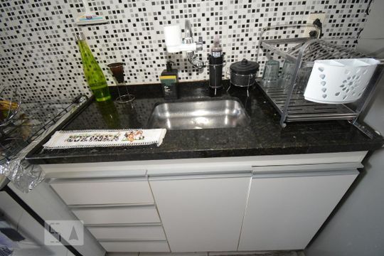 Cozinha e Área de Serviço´- Armários de apartamento à venda com 3 quartos, 85m² em Lins de Vasconcelos, Rio de Janeiro