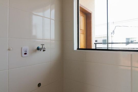 Área de serviço de apartamento para alugar com 2 quartos, 50m² em Jardim Wanel Ville V, Sorocaba