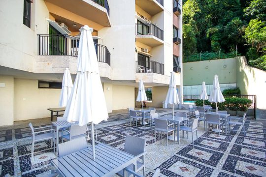 Área comum - Piscina de apartamento à venda com 2 quartos, 58m² em Copacabana, Rio de Janeiro