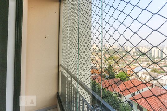 Varanda da Sala de apartamento à venda com 2 quartos, 52m² em Jardim Celeste, São Paulo