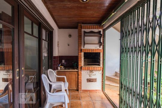 Varanda da Sala 1 de casa à venda com 3 quartos, 252m² em Rio Branco, Porto Alegre