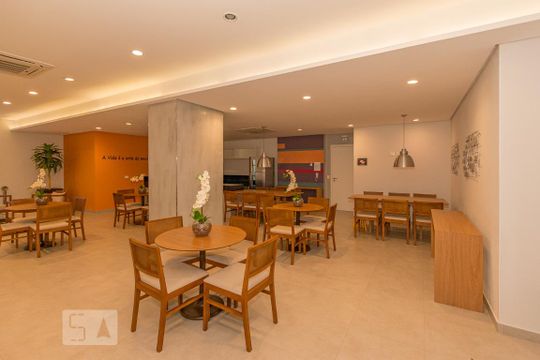 Salão de Festas de apartamento para alugar com 1 quarto, 62m² em Jardim Santo Amaro, São Paulo