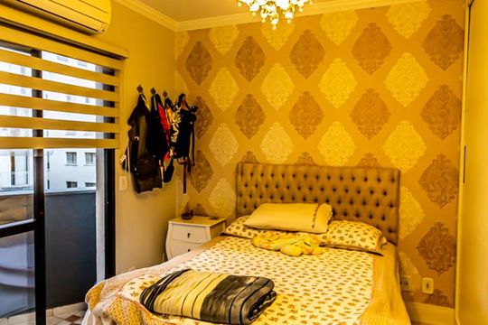 Quarto de apartamento à venda com 1 quarto, 45m² em Santa Cecília, São Paulo