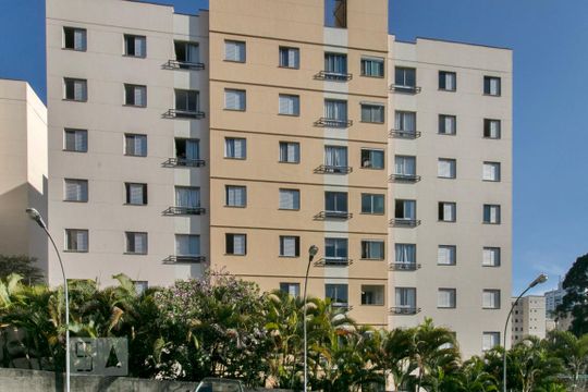 Fachada do bloco de apartamento à venda com 2 quartos, 48m² em Fazenda Morumbi, São Paulo