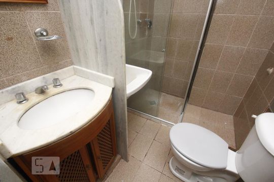 Banheiro de apartamento à venda com 1 quarto, 42m² em Centro, Rio de Janeiro
