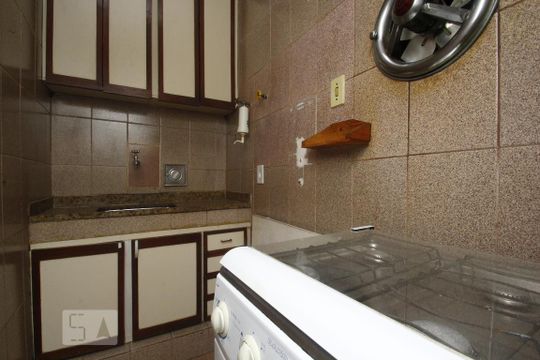 Cozinha de apartamento à venda com 1 quarto, 42m² em Centro, Rio de Janeiro