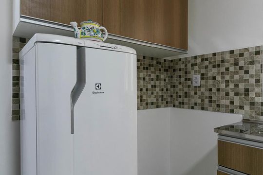 Cozinha de kitnet/studio para alugar com 1 quarto, 30m² em Parque da Mooca, São Paulo
