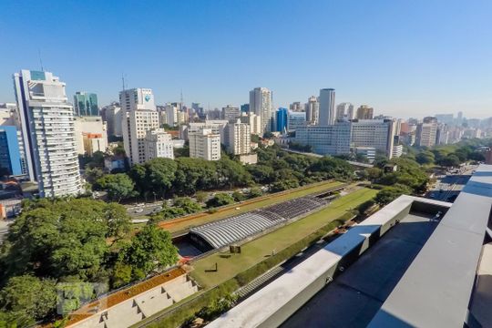 Vista Terraco de kitnet/studio à venda com 1 quarto, 18m² em Vila Mariana, São Paulo