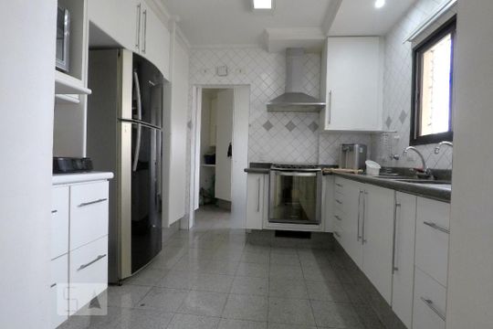 Cozinha de apartamento à venda com 4 quartos, 208m² em Jardim Vila Mariana, São Paulo